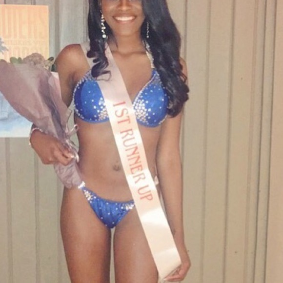 Blue Competition Bikini - Picture 2 of 2